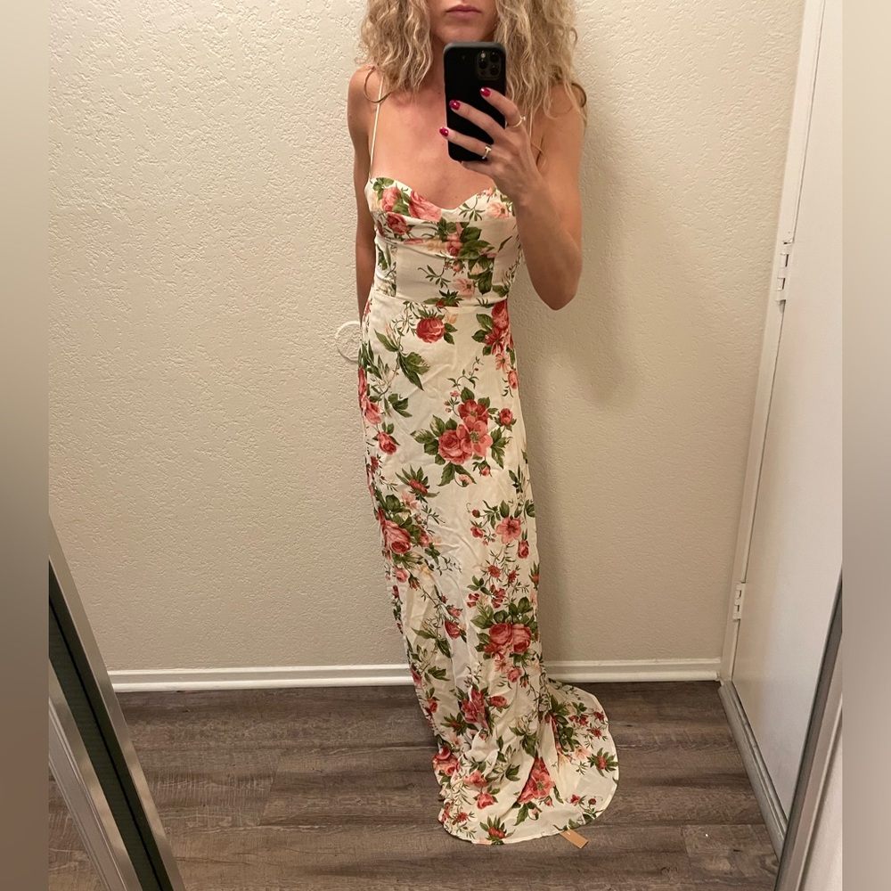 NWT Reformation Printed Dress